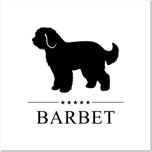 Barbet Black Silhouette Posters and Art